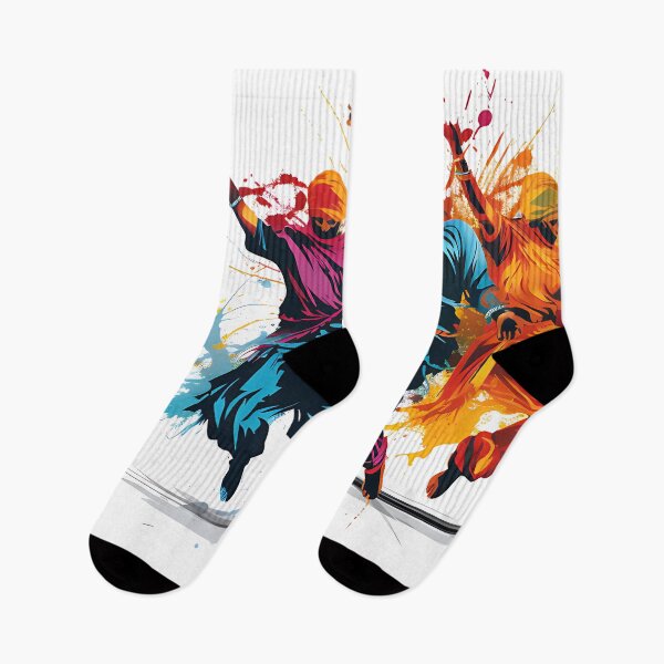 Item preview, Colourful Bhangra Dancers Art designed and sold by PioneerX1.