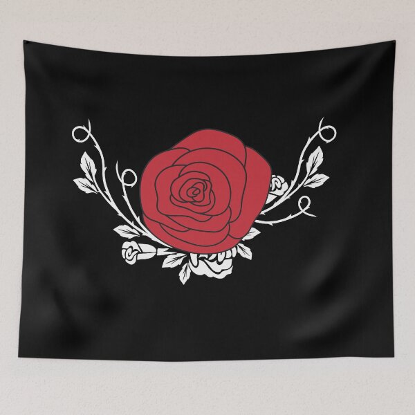 Item preview, Floral Elegance - Crimson Vine Edition designed and sold by Sir Meow Meow.