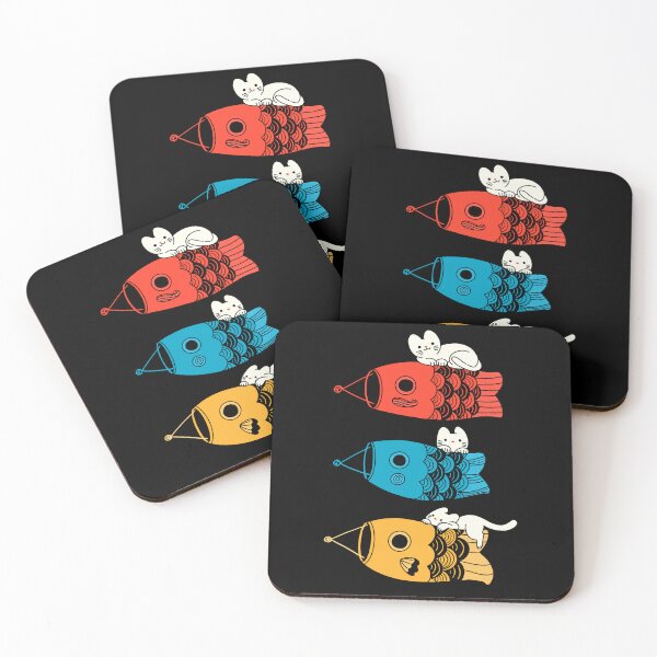 Item preview, Koinobori cats designed and sold by ppmid.