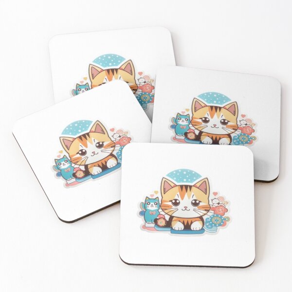 Item preview, Cute Kawaii Cute Cat  001 designed and sold by Alexis Art Collection.