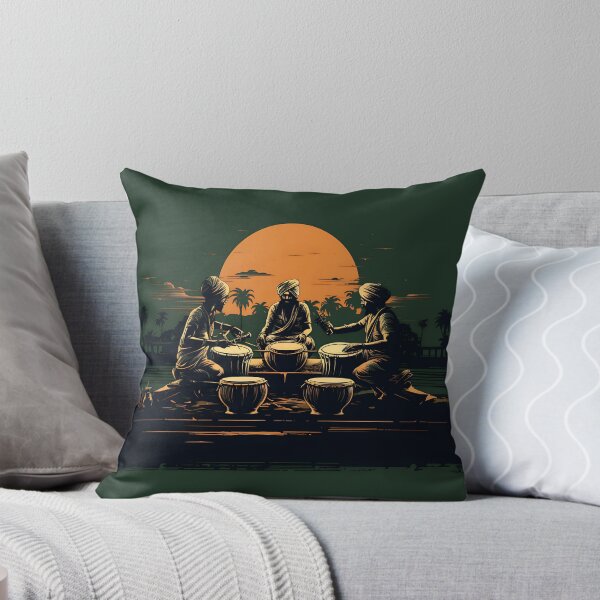 Item preview, Punjabi Bhangra Dhol Players Night Time designed and sold by PioneerX1.