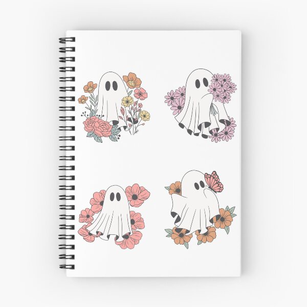 Item preview, Floral Halloween Ghost Pack designed and sold by azy2shop.