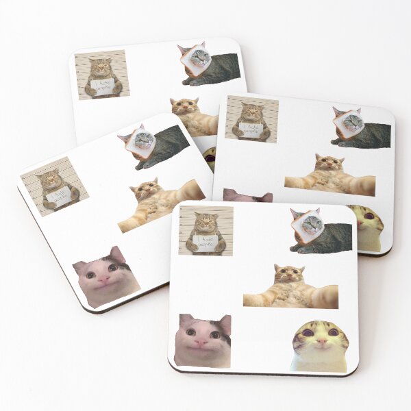 Item preview, Funny cat sticker pack designed and sold by lilyyysdesigns.