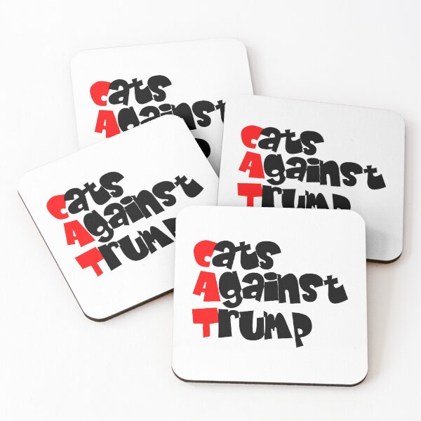Item preview, Cats Against Trump A Cat Opinion Anti Furry designed and sold by Sonatablue.