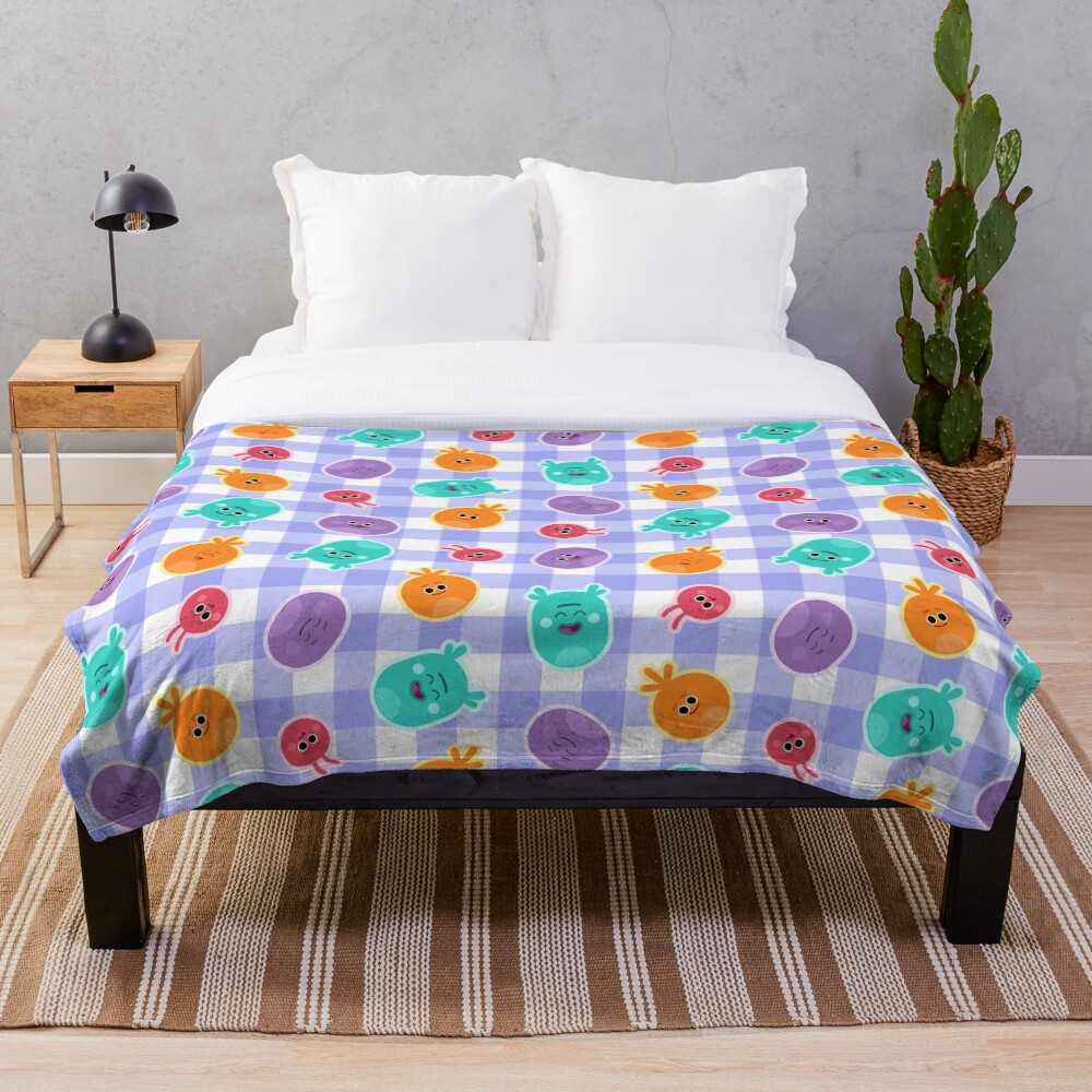 Item preview, Throw Blanket designed and sold by SuperSimpleSong.