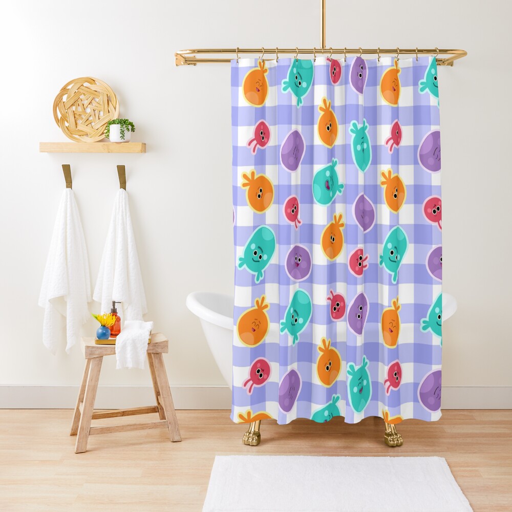Item preview, Shower Curtain designed and sold by SuperSimpleSong.