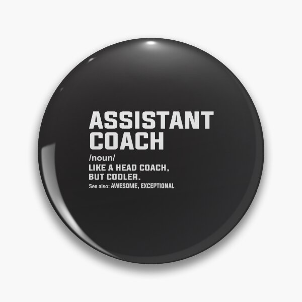 Item preview, Assistant Coach Definition Sports Funny designed and sold by cidolopez.