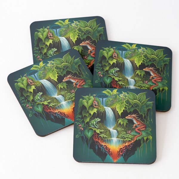 Item preview, Jungle Waterfall designed and sold by notlikeontv.