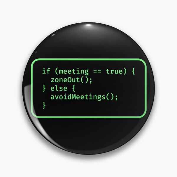 Item preview, Meeting Code designed and sold by Nate Greenwall.