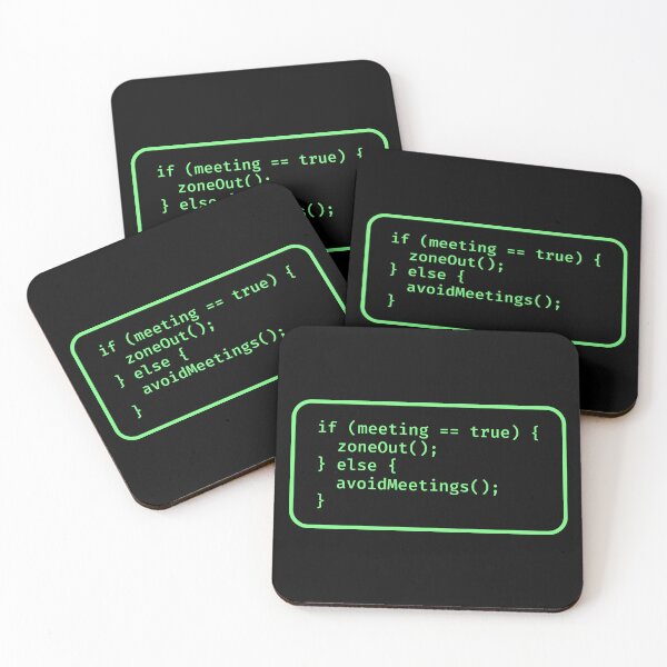Item preview, Meeting Code designed and sold by Nate Greenwall.