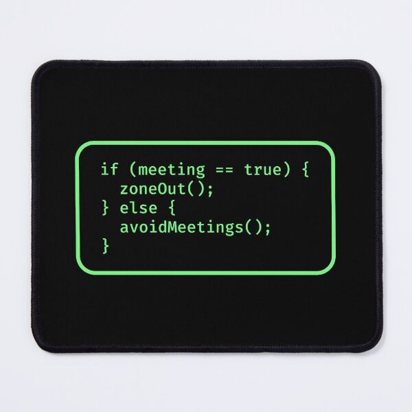 Item preview, Meeting Code designed and sold by Nate Greenwall.