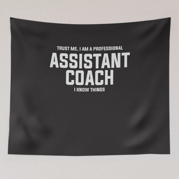 Item preview, Professional Assistant Coach Funny Sports Coaching designed and sold by cidolopez.