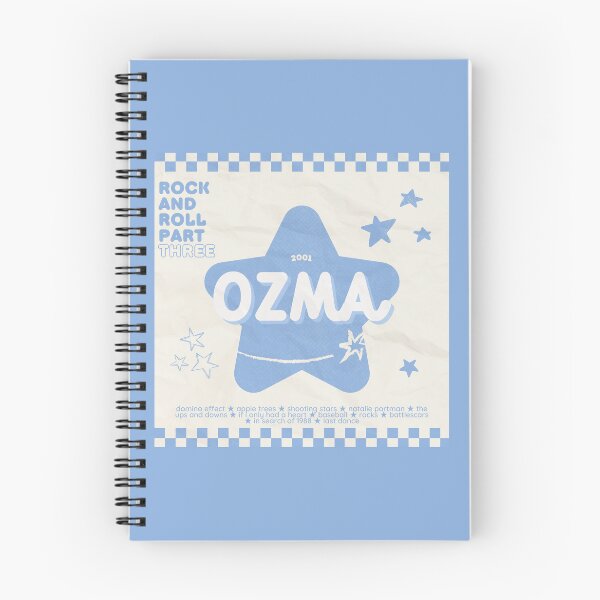 Aperçu de l'œuvre Autocollant étoile esthétique Ozma Band bleu créée et vendue par bubbleiel.