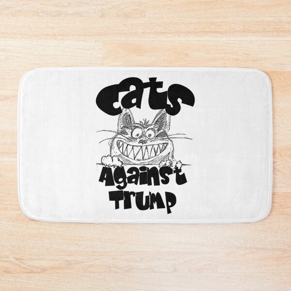 Item preview, Cats Against Trump A Creepy Cat Anti Furry designed and sold by Sonatablue.