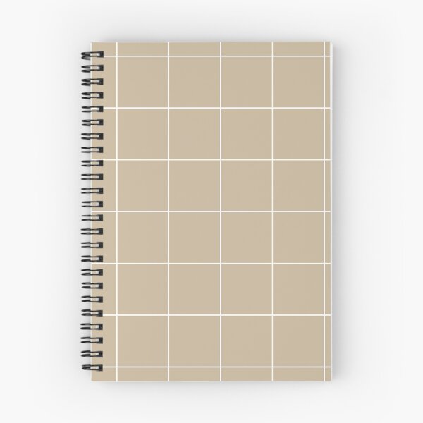 Item preview, Windowpane Check Grid Large (tan/white) designed and sold by Design Minds Boutique.
