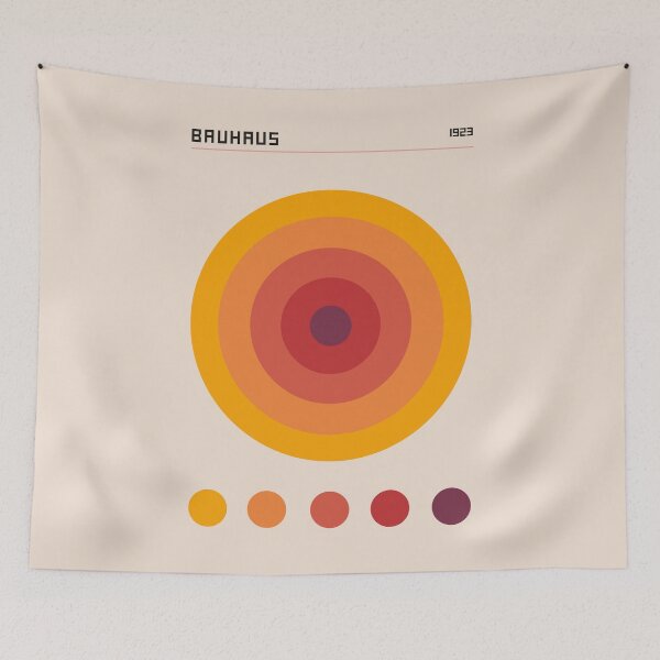 Item preview, Bauhaus Orange designed and sold by FancyLoveArt.