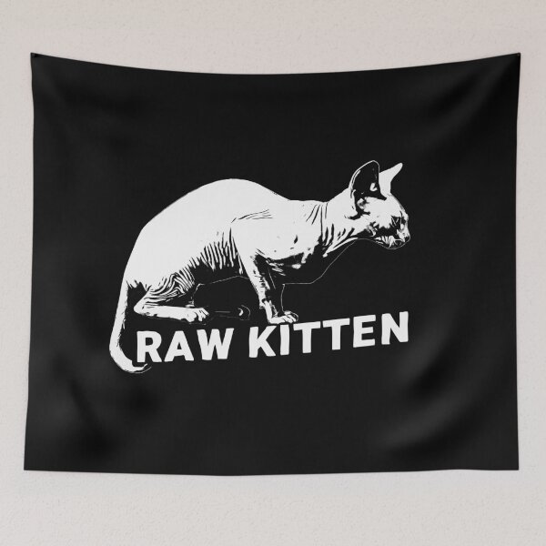 Item preview, Raw Kitten designed and sold by The Cosmic Turtle.