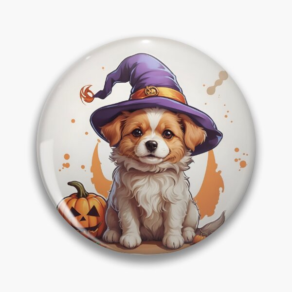 Item preview, Magical Halloween Wizard Dog designed and sold by Neranchara.