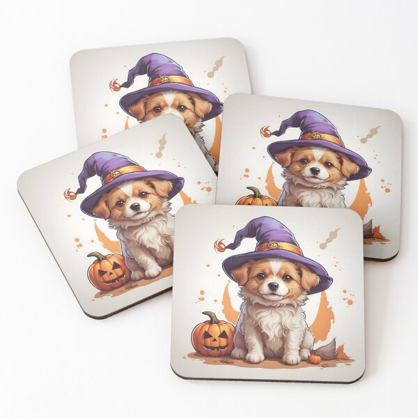 Item preview, Magical Halloween Wizard Dog designed and sold by Neranchara.