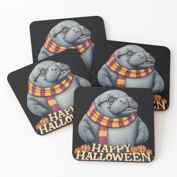 Item preview, This Halloween Manatee will give you tricks if you don't give him treats designed and sold by SandbarTees.