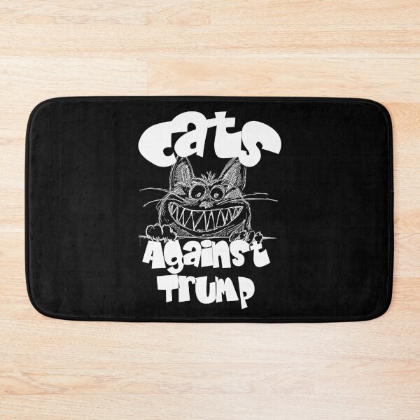 Item preview, Cats Against Trump A Creepy Cat designed and sold by Sonatablue.