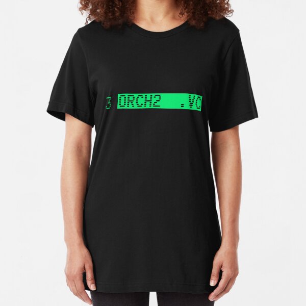 The Fairlight CMI's famous orchestra hit (stab): ORCH2 Slim Fit T-Shirt