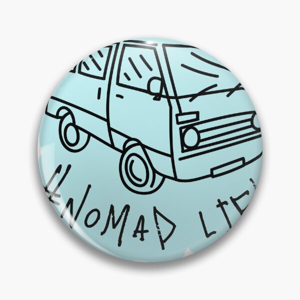Item preview, # NOMAD LIFE Vanlife Buslife Nomad Road Trip Sticker designed and sold by SandriaSays.