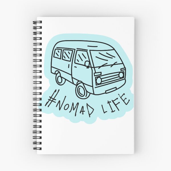 Item preview, # NOMAD LIFE Vanlife Buslife Nomad Road Trip Sticker designed and sold by SandriaSays.
