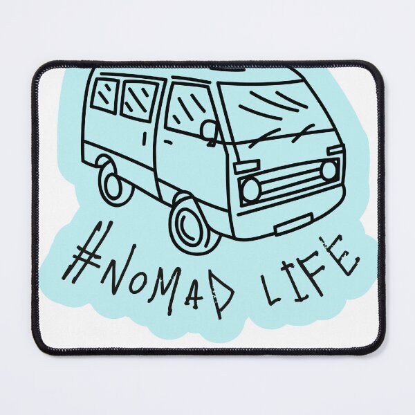 Item preview, # NOMAD LIFE Vanlife Buslife Nomad Road Trip Sticker designed and sold by SandriaSays.