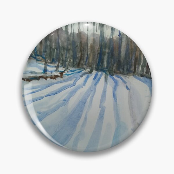 Item preview, Winter landscape - watercolor by own original designed and sold by RBCTk.