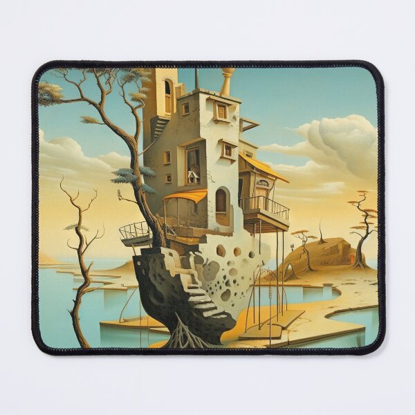 Item preview, The Floating Homestead: A Surreal Mirage designed and sold by Mullet Monkey.