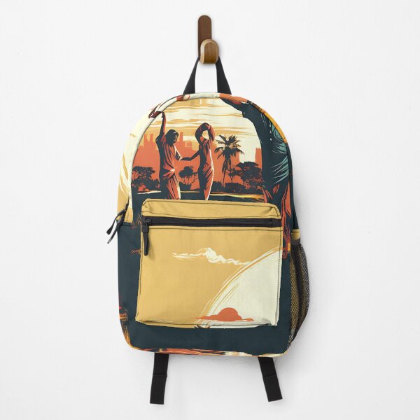 Item preview, Bhangra Dancers In Village Colourful Sunset designed and sold by PioneerX1.