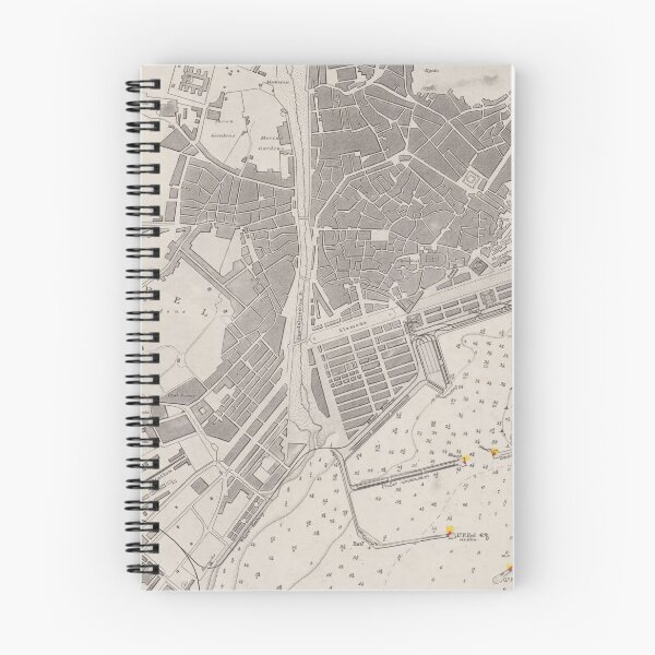 Item preview, Port of Malaga Spain (1875) designed and sold by BravuraMedia.