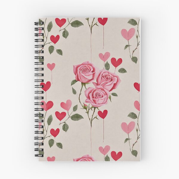 Artikelvorschau, Pastellherzen und Rosen im Vintage-Stil entworfen und verkauft von Image-Caption.