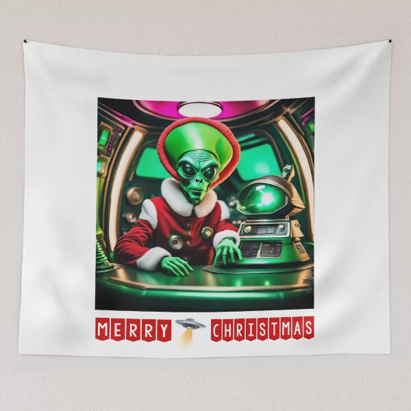 Item preview,  Alien at Christmas designed and sold by studio468.
