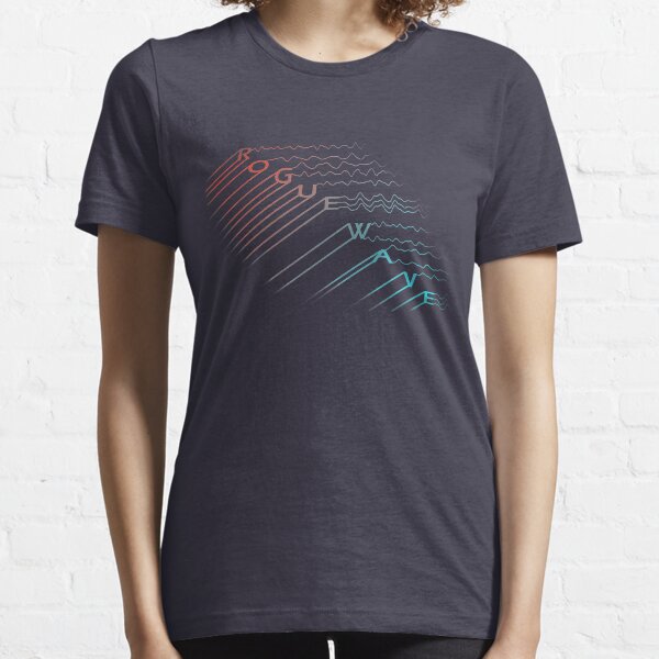 Saturi: Rogue Wave T-shirt (Red/Blue) Essential T-Shirt