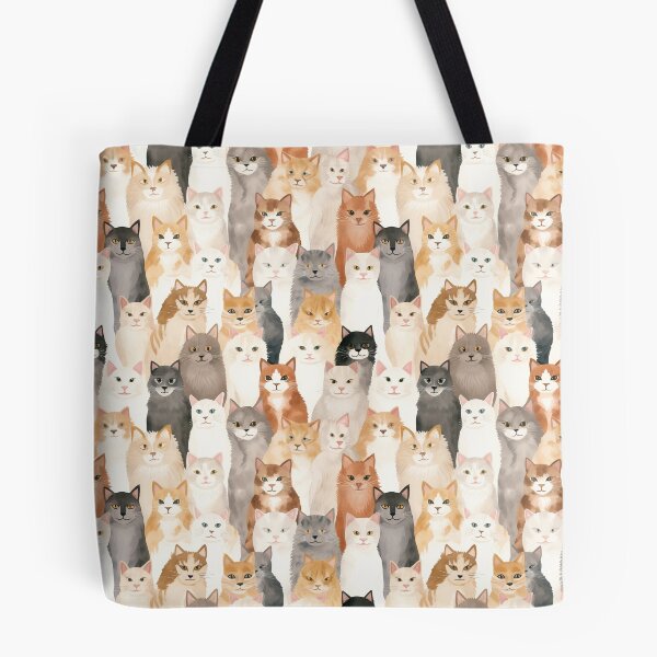 Item preview, Watercolor Cats designed and sold by VintageFlorals.