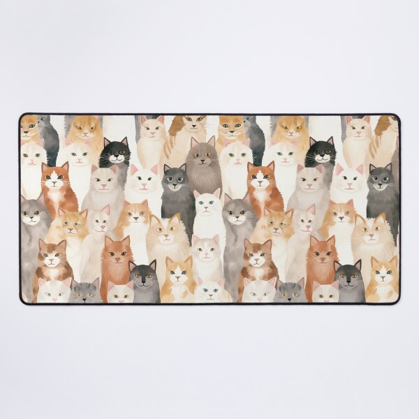 Item preview, Watercolor Cats designed and sold by VintageFlorals.