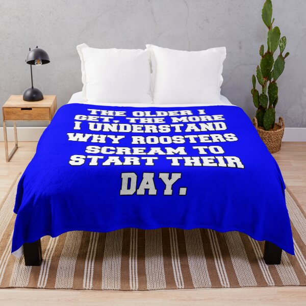 Item preview, Senior Citizen Funny Humor The Older I Get, The More I Understand Why Roosters Scream To Start Their Day. designed and sold by fantasticdesign.