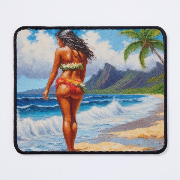 Item preview, On the Seashore - Pacific Islands Series designed and sold by AUTHENTIC AMERICANA ARTS.