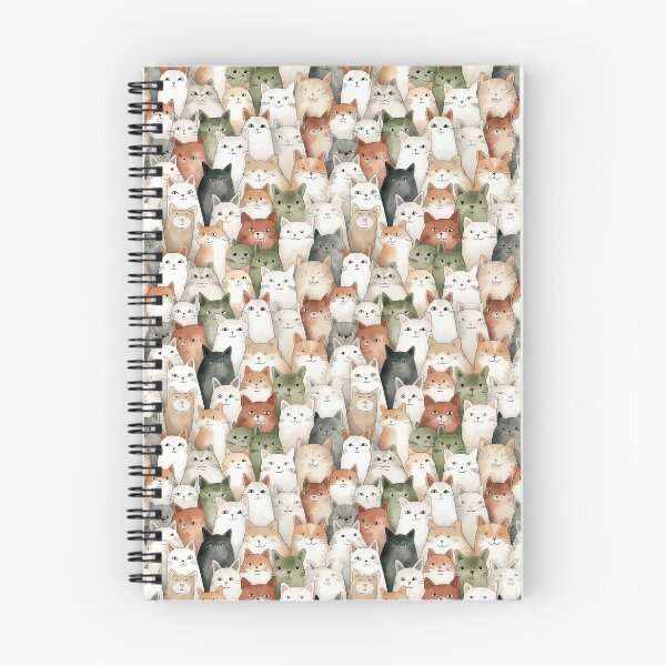 Item preview, Adorable Watercolor Cats designed and sold by VintageFlorals.