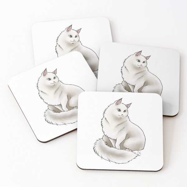 Item preview, Cat Siberian White designed and sold by Jennifer Stolzer.