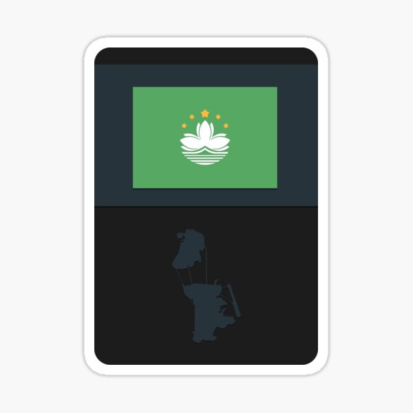 Macau Sticker
