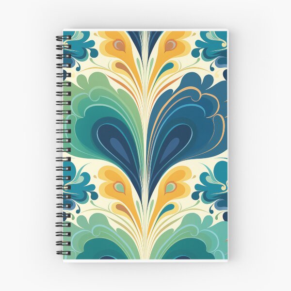 Item preview, Peacock Swirls designed and sold by sulaingllc.