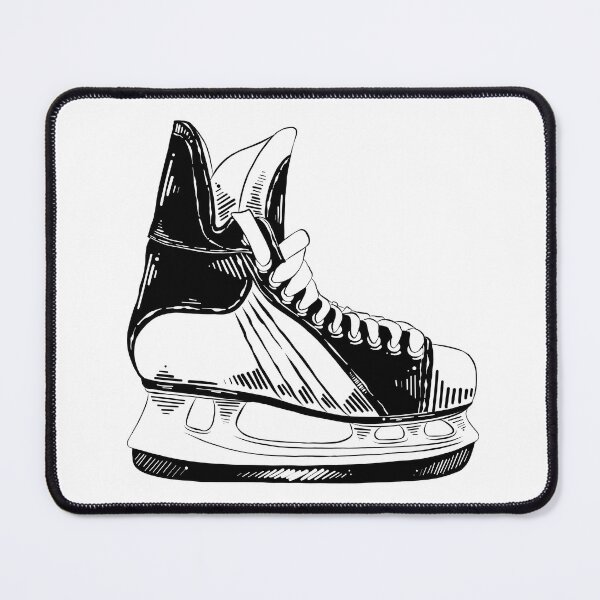 Item preview, Minimalist Hockey Skate Drawing designed and sold by sarabye.
