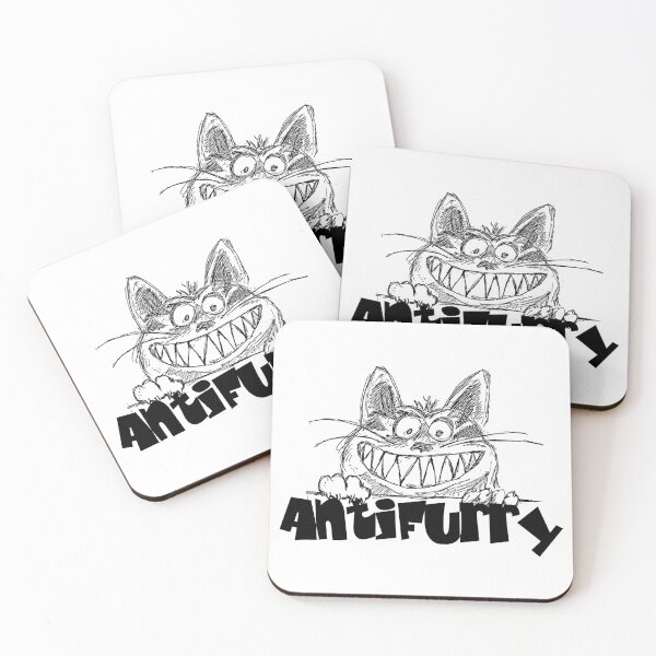 Item preview, Anti Furry A Creepy Cute Cat designed and sold by Sonatablue.