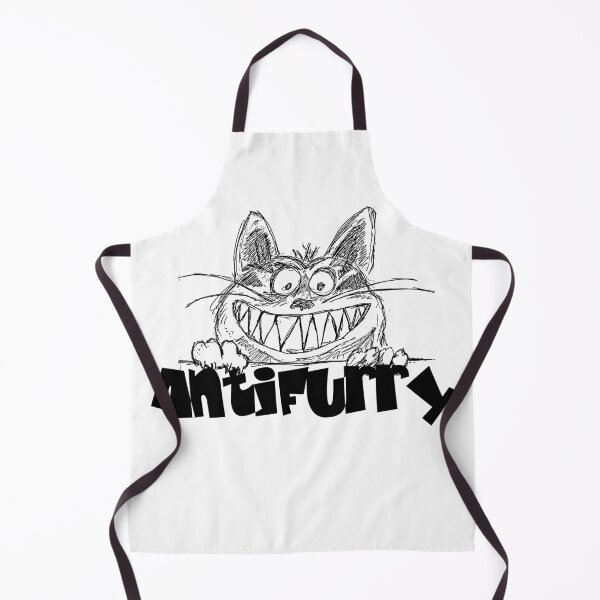 Item preview, Anti Furry A Creepy Cute Cat designed and sold by Sonatablue.