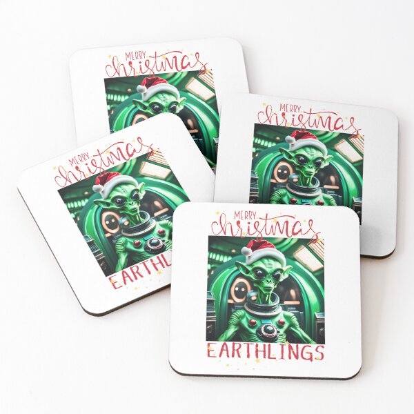 Item preview,  Alien at Christmas designed and sold by studio468.