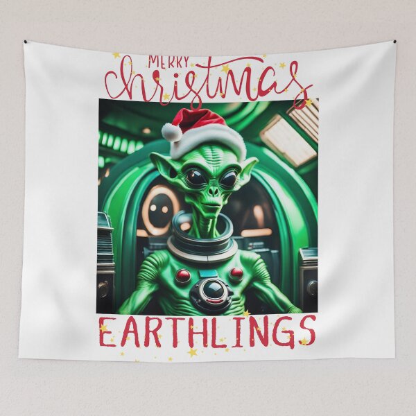Item preview,  Alien at Christmas designed and sold by studio468.