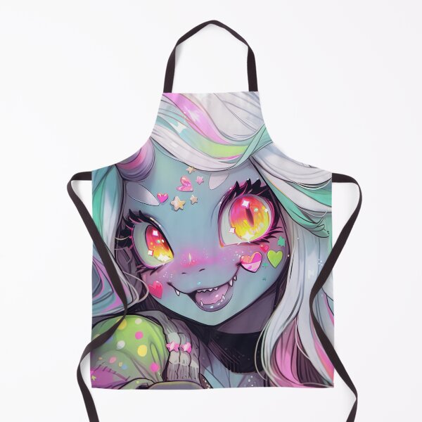 Item preview, Cute Pastel Heart Unicorn Horn Anime Girl designed and sold by bubblegoth.